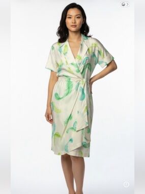 NWOT  vintage Thierry mugler  silk dress